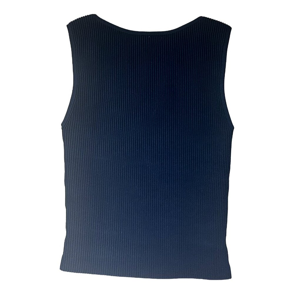 Aritzia (Babaton) Sculpt Knit Tank, High Neck, Scoop Back